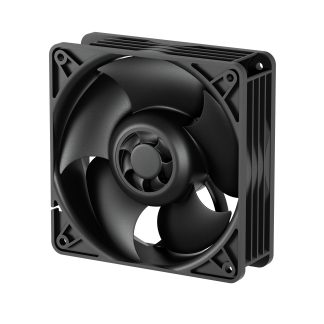 ARCTIC S12038-4K 120mm PWM Server Fan for Continuous Operation, Black, Dual Ball Bearing, 600-4000 RPM