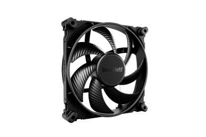 Be Quiet! (BL096) Silent Wings 4 140mm PWM Case Fan, Black, Up to 1100 RPM, Fluid Dynamic Bearing