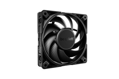 Be Quiet! (BL098) Silent Wings Pro 4 120mm PWM Case Fan, Black, Up to 3000 RPM, 3x Speed Switch, Fluid Dynamic Bearing