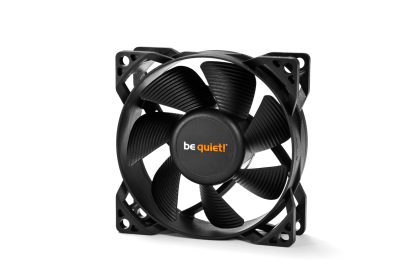 Be Quiet! BL044 Pure Wings 2 80mm Case Fan, Rifle Bearing, Black, Ultra Quiet, 1900 RPM