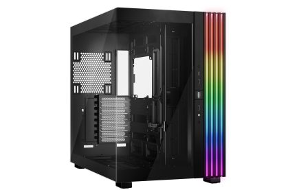 Be Quiet! Light Base 900 DX ARGB Gaming Case w/ Glass Front & Side, E-ATX, Invertible, 3M ARGB Strip & Controller, USB-C, Asus BTF Compatible, Black