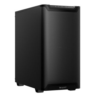 Be Quiet! Pure Base 501 Airflow Gaming Case, ATX, Compact Design, 2 Pure Wings 3 Fans, High Airflow Front & Top, USB-C, Black