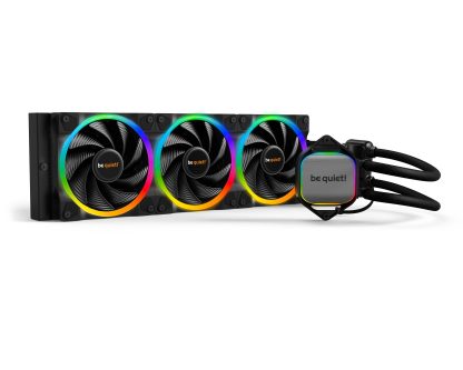 Be Quiet! Pure Loop 2 FX RGB 360mm Liquid CPU Cooler, 3 x 120mm Light Wings ARGB Fans, ARGB PWM Hub