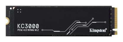 Kingston 2TB KC3000 M.2 NVMe Gen4 SSD, M.2 2280, PCIe4, 3D TLC NAND, R/W 7000/7000 MB/s, 1M/1M IOPS, Aluminium Heatspreader