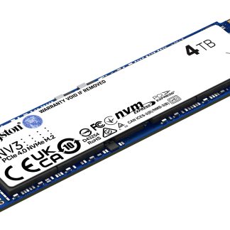 Kingston 4TB NV3 M.2 NVMe Gen4 SSD, M.2 2280, PCIe4, R/W  6000/5000 MB/s