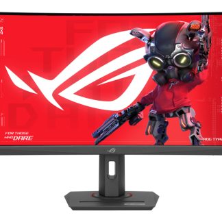 Asus 27" ROG STRIX USB Type-C Curved Gaming Monitor (XG27WCS), Fast VA, 2560 x 1440, 1ms, 180Hz, HDR, VESA