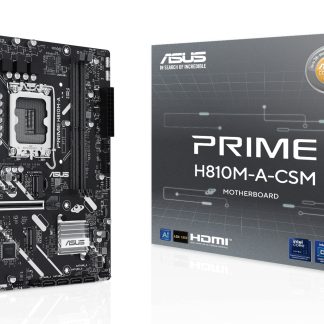 Asus PRIME H810M-A-CSM - Corporate Stable Model, Intel H810, 1851, Micro ATX, 2 DDR5, HDMI, DP, GB LAN, 2x M.2