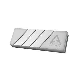 ARCTIC M2 Pro (Silver) M.2 SSD Heatsink, For Single & Double Sided M.2 2280 Modules, Thermal Pads Included
