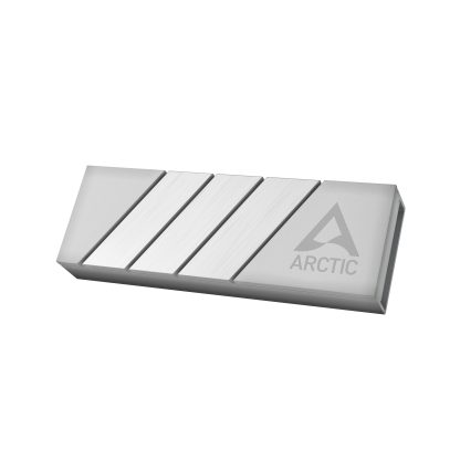 ARCTIC M2 Pro (Silver) M.2 SSD Heatsink, For Single & Double Sided M.2 2280 Modules, Thermal Pads Included