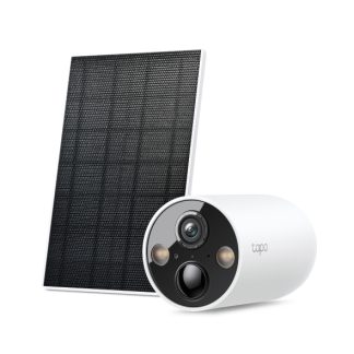 TP-LINK (TAPO C425 KIT) Smart Battery-Powered 2K QHD Outdoor Security Camera & Solar Panel, 10000mAh Battery, Colour Night Vision, AI Detection, 2-Way Audio