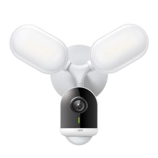 TP-LINK (TAPO C720) Wireless 2K QHD Smart Floodlight Outdoor Security Camera, Motion-Activated Floodlight, AI Detection, Custom Alarms, IP65