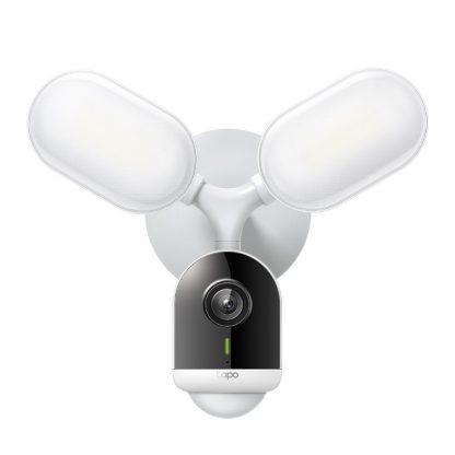 TP-LINK (TAPO C720) Wireless 2K QHD Smart Floodlight Outdoor Security Camera, Motion-Activated Floodlight, AI Detection, Custom Alarms, IP65