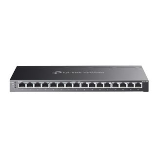 TP-LINK (SG2016P) JetStream 16-Port Gigabit Smart Switch with 8-Port PoE+, Centralized Management