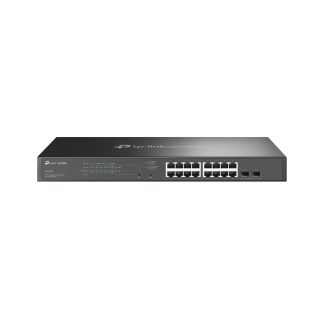 TP-LINK (SG2218P) JetStream 18-Port Gigabit Smart Switch w/ 16-Port PoE+, 2x SFP, IPv6, Centralised Management