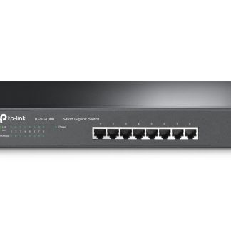 TP-Link TL-SG1008 network switch Unmanaged Gigabit Ethernet (10/100/1000) Black