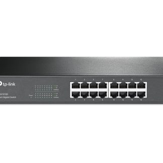 TP-Link TL-SG1016D network switch Unmanaged L2 Gigabit Ethernet (10/100/1000) Black