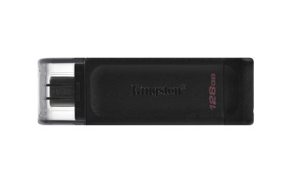 Kingston 128GB DataTraveler 70 USB 3.2 Gen1 Type-C Memory Pen, Cap