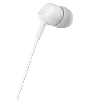 Hama (Kooky) In-Ear Earset, 3.5mm Jack, Inline Microphone, Answer Button, Cable Kink Protection, White