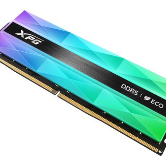 Adata LANCER NEON AX5U6400C3216G-CLANRSG DDR5 6400MHz, 16GB, (1 x 16GB) CL32, 1.4v, Retail, Silver RGB System Memory, Using Eco-Friendly Material