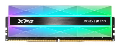 Adata LANCER NEON AX5U6400C3216G-DCLANRSG DDR5 6400MHz, 32GB, (2 x 16GB) CL32, 1.4v, Retail, Silver RGB System Memory, Using Eco-Friendly Material