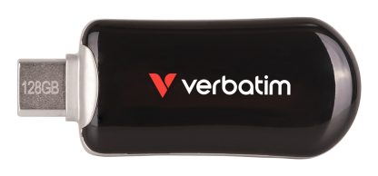 VERBATIM Plectra USB-C Flash Drive Black 128GB