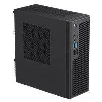 CiT S160 Mini Desktop 4 Litre Case With 2 x USB2.0 2 x USB3.0 1 x USB Type C With Flex Power Supply Included