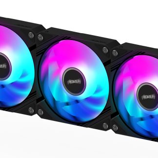 GIGABYTE AORUS EZ CHAIN FAN 120 (3-Pack) Motherboard 12 cm Black 3 pc(s)