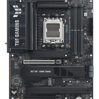 Asus TUF GAMING X870E-PLUS WIFI7, AMD X870, AM5, ATX, 4 DDR5, HDMI, 2 USB4, Wi-Fi 7, 2.5G LAN, PD 30W, 4x M.2