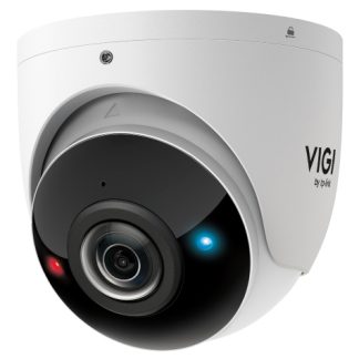 TP-LINK (InSight S485PI) VIGI 8MP Outdoor IR Panoramic Turret Network Camera, IP67, PoE, 180Â° Panorama, AI Detection/Classification, Red-Blue Warning Lights